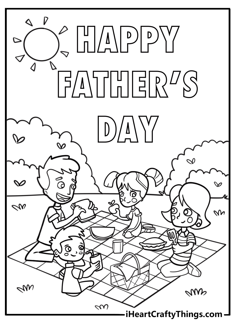 Father s Day Coloring Pages 46 Free Printables 2025