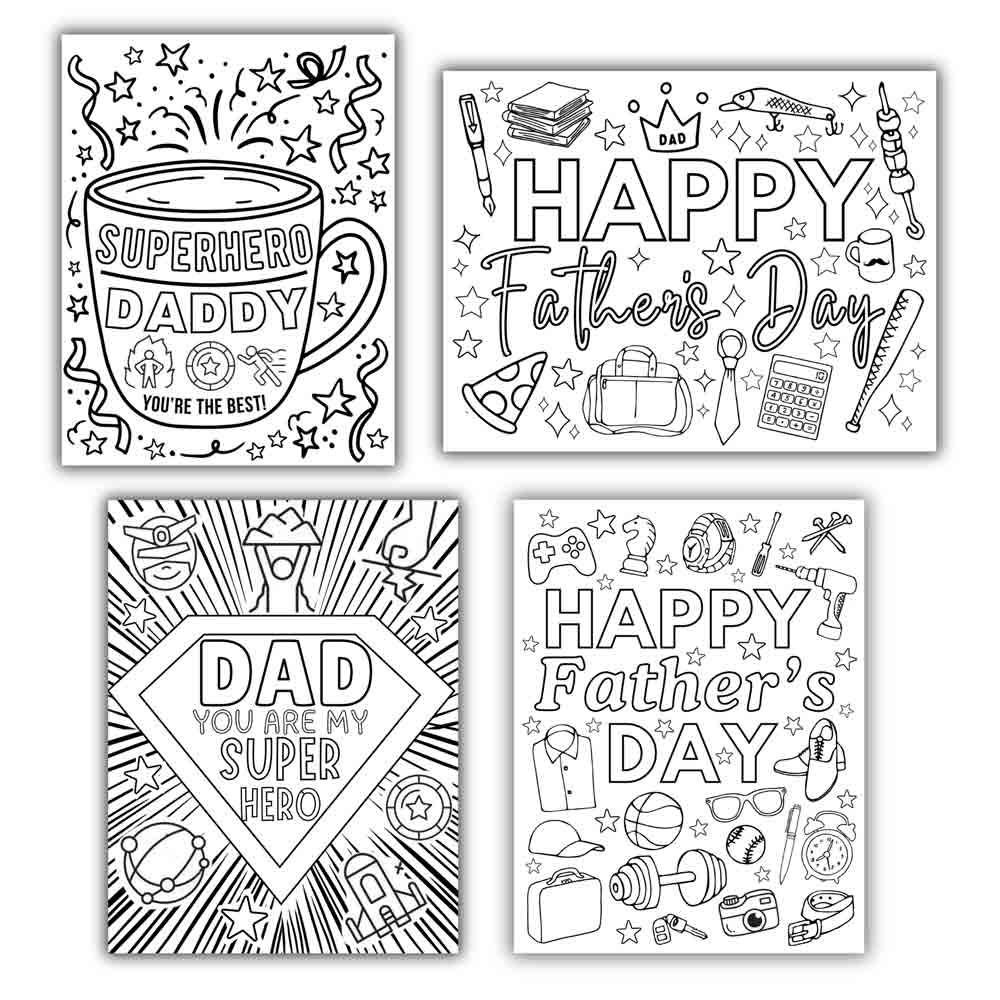 Free Printable Father's Day Coloring Pages