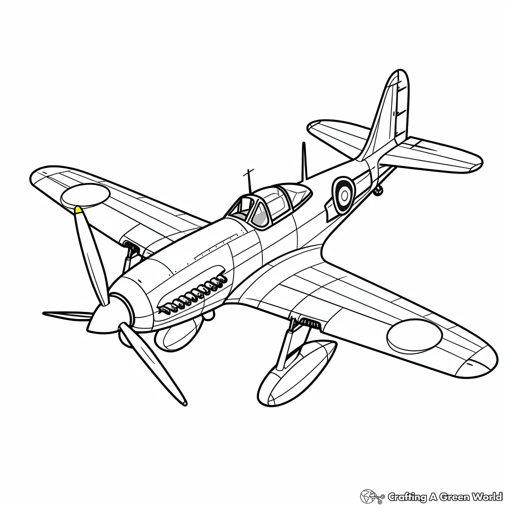 War Plane Coloring Pages War Plane Coloring Pages