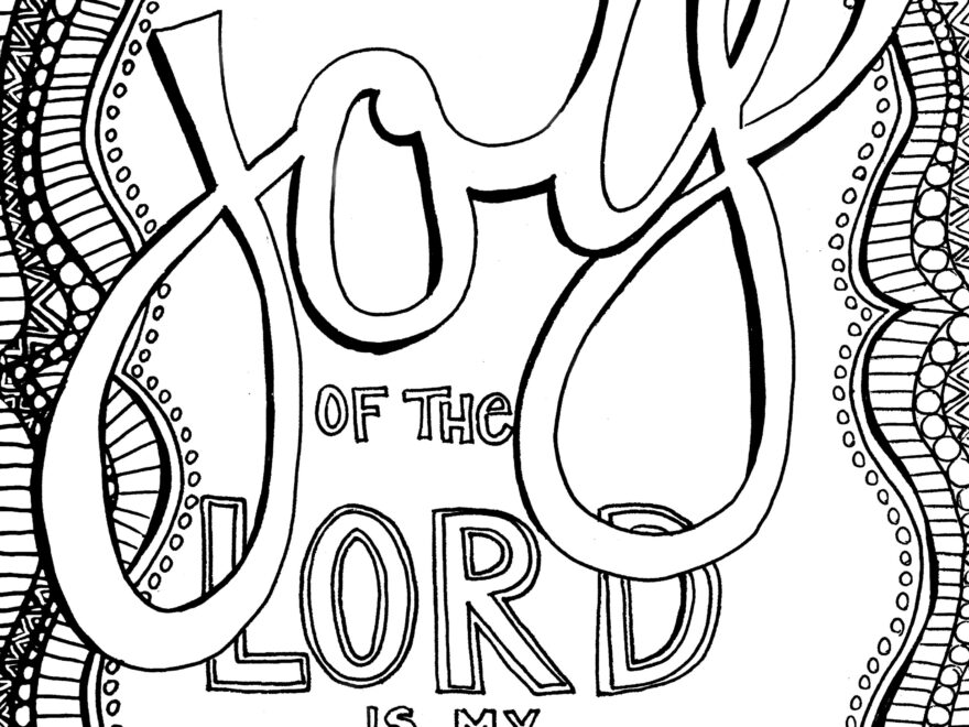 Free Christian Coloring Pages For Adults Roundup JoDitt Designs