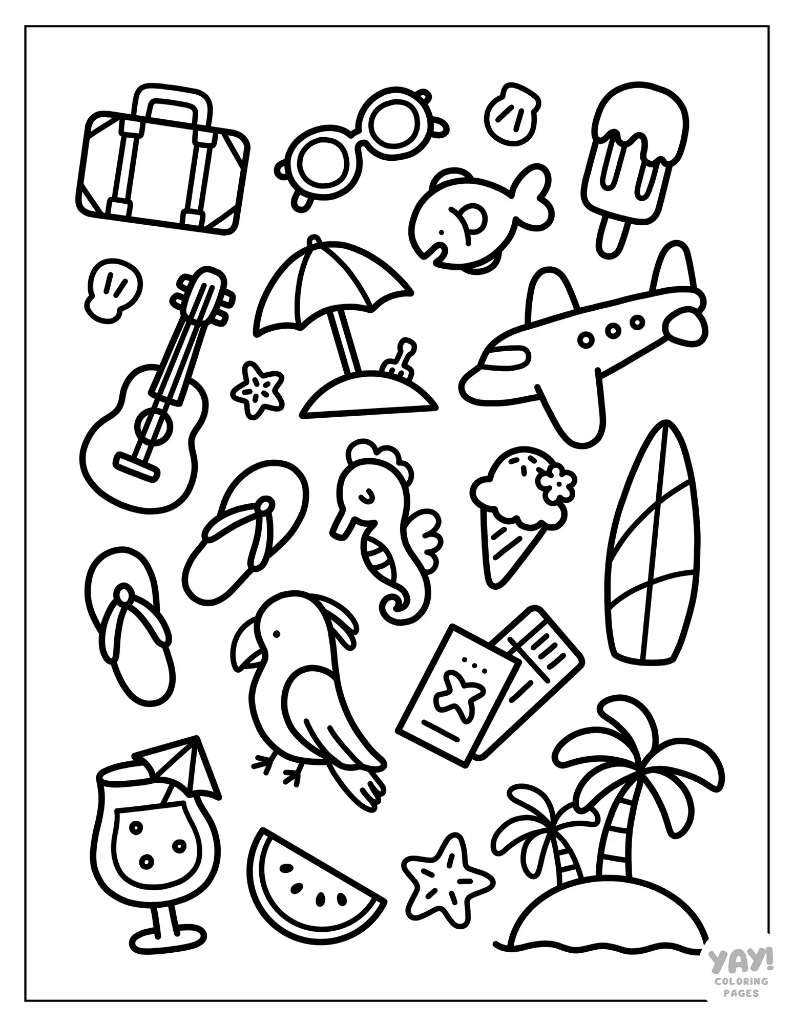 Kids Educational Coloring Pages