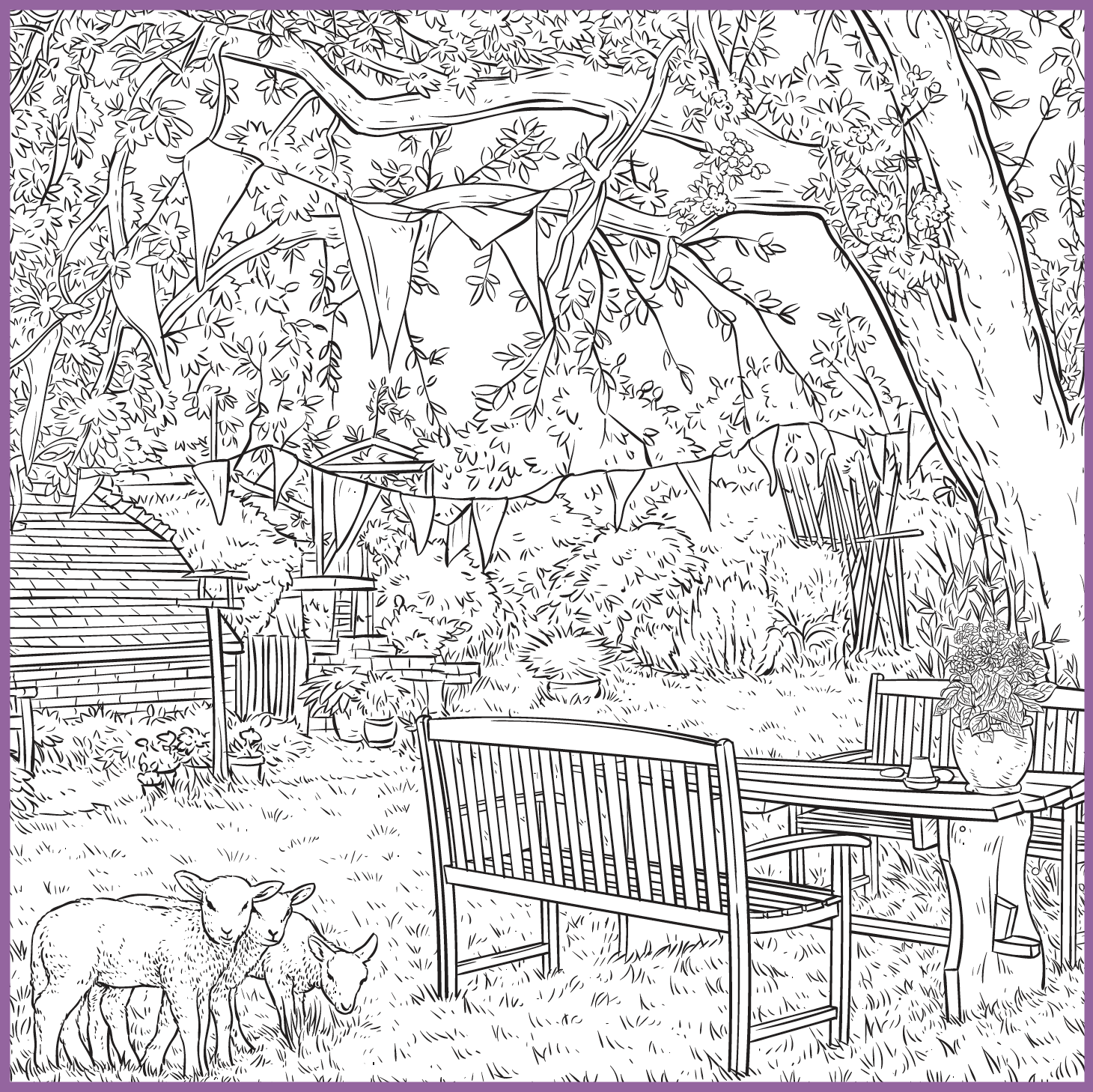 Free Cottagecore Aesthetic Coloring Pages Ulysses Press Free Cottagecore Aesthetic Coloring Pages Ulysses Press