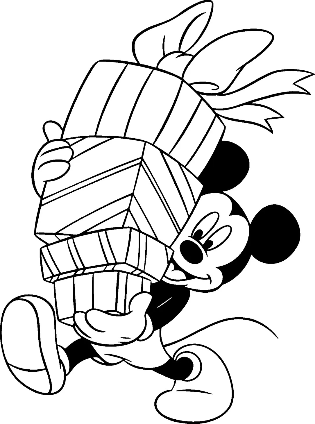 Merry Christmas Coloring Pages Mickey Mouse Merry Christmas Coloring Pages Mickey Mouse