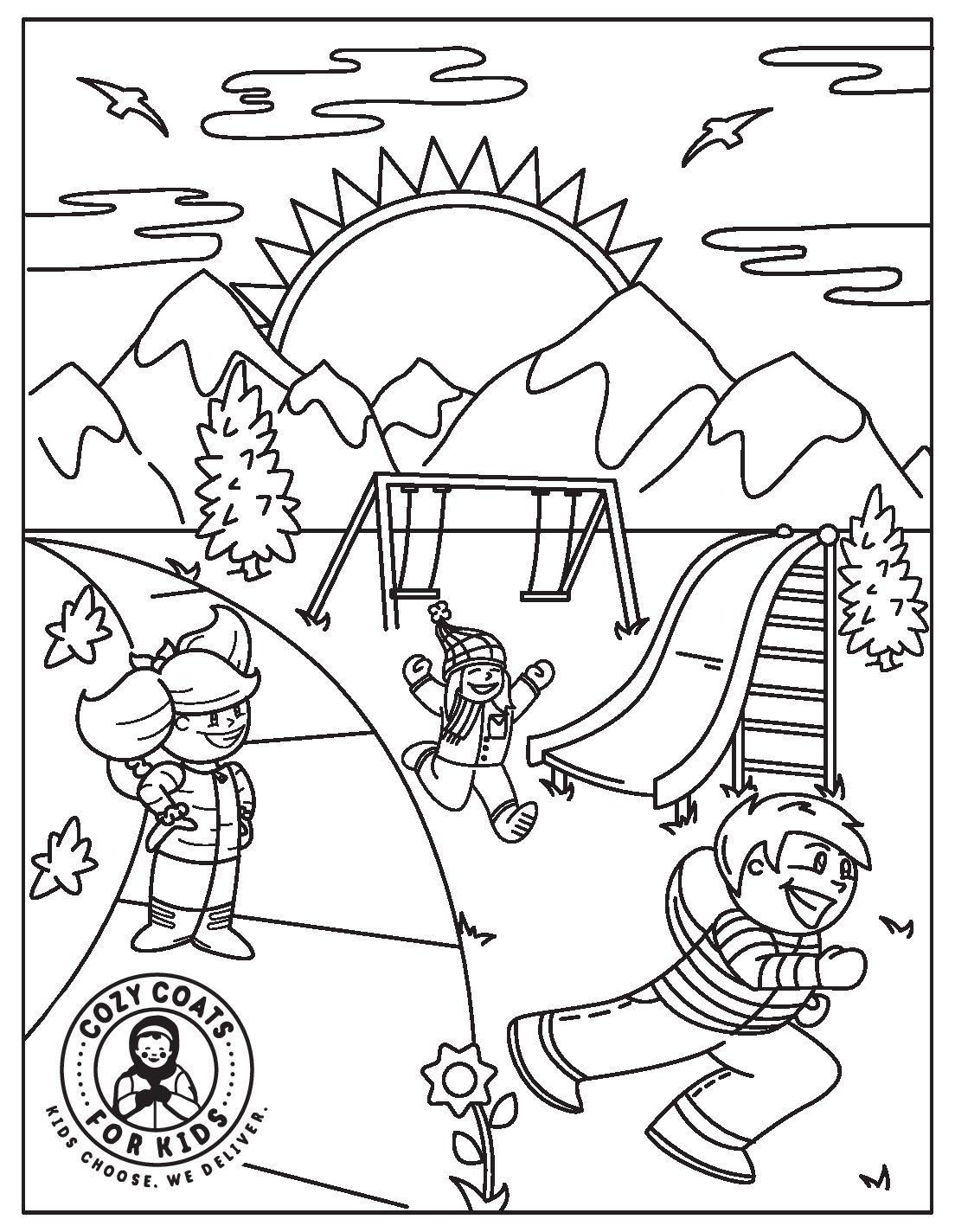 Free Coloring Pages For Kindergarteners