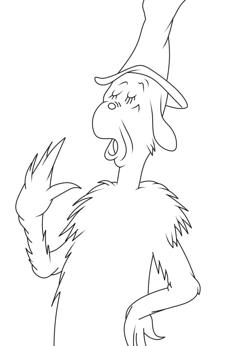 Green Eggs And Ham Coloring Pages