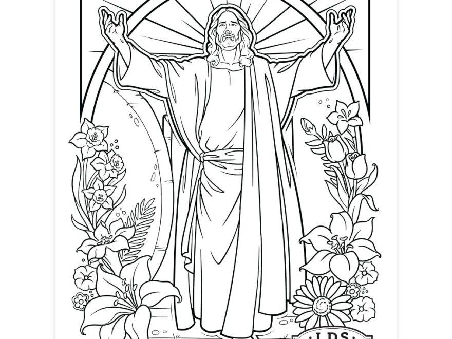 Free Easter Coloring Page Printable