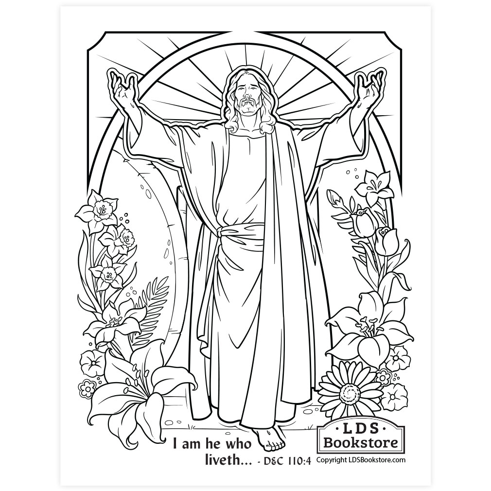 Free Easter Coloring Page Printable