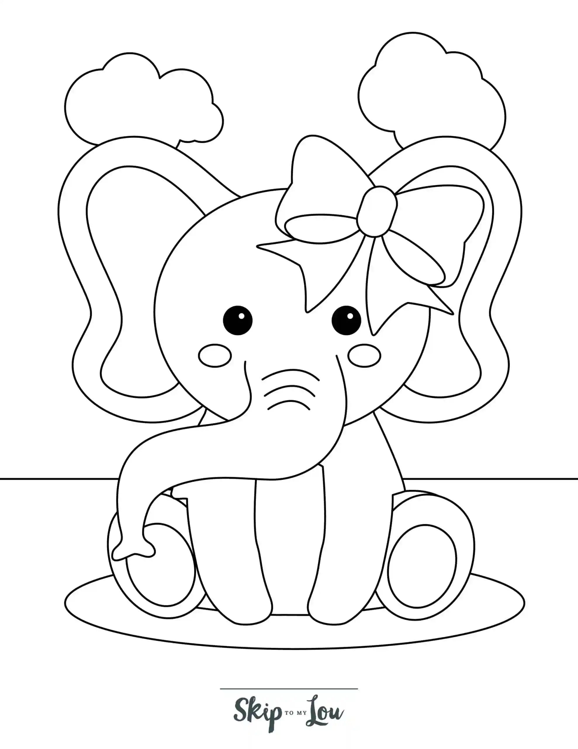 Elephant Coloring Pages Printable Elephant Coloring Pages Printable