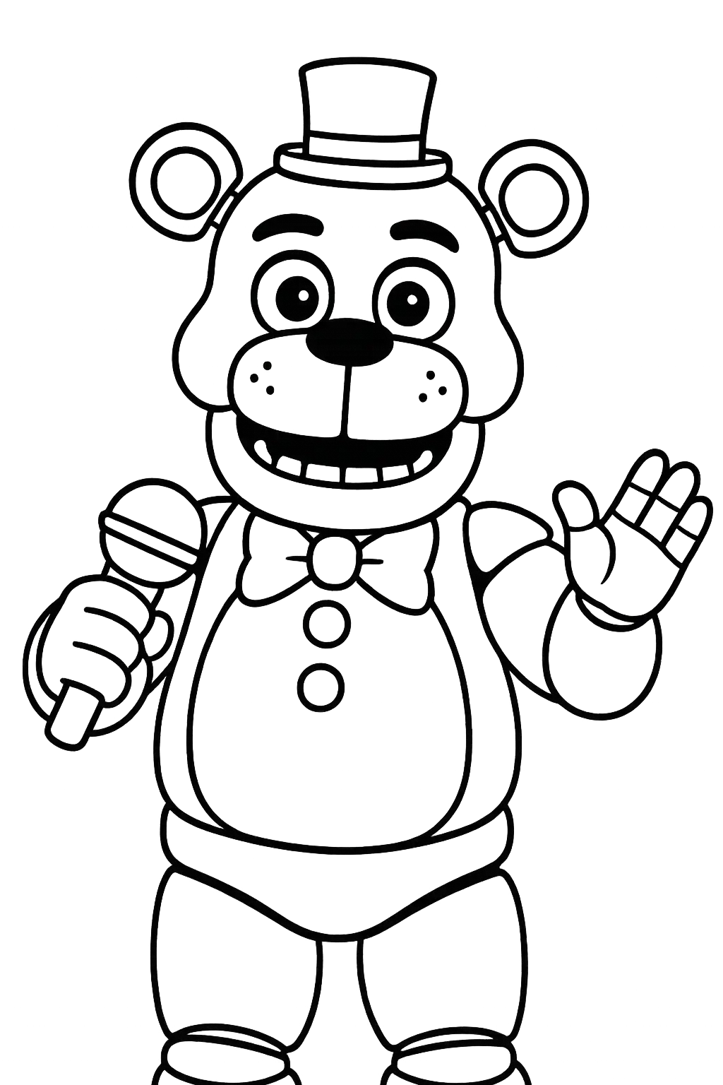 Free Fnaf Coloring Page Generator 20 Fnaf Coloring Page To Download