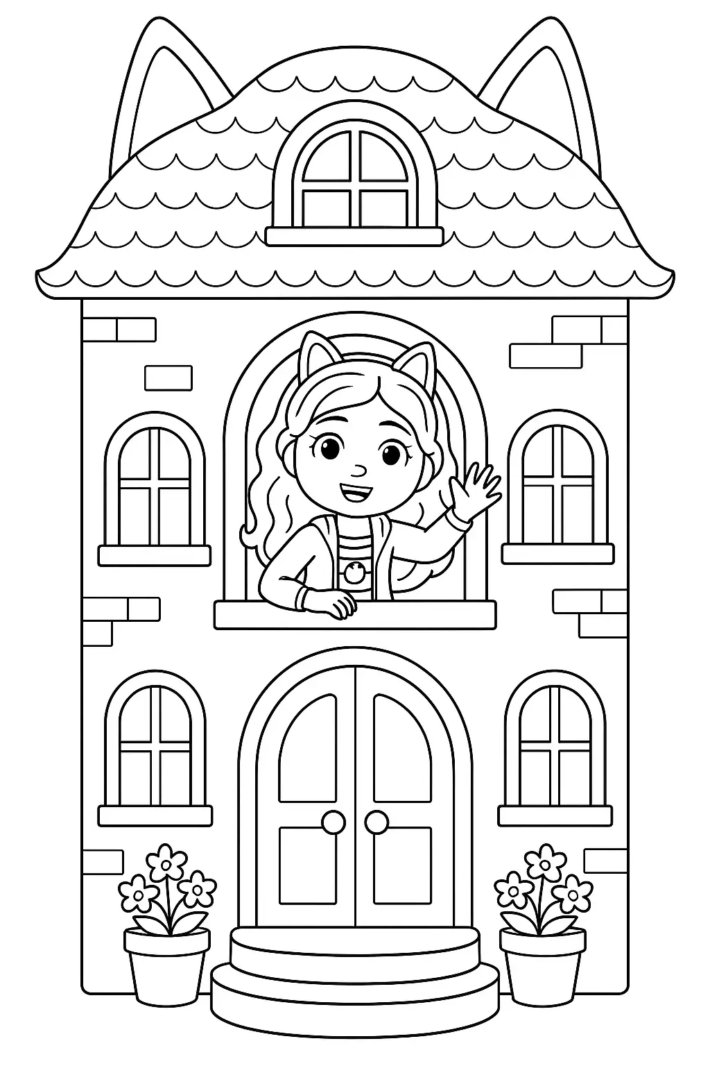 Free Gabby s Dollhouse Coloring Pages Generator 10 Gabby s Dollhouse Coloring Pages To Download