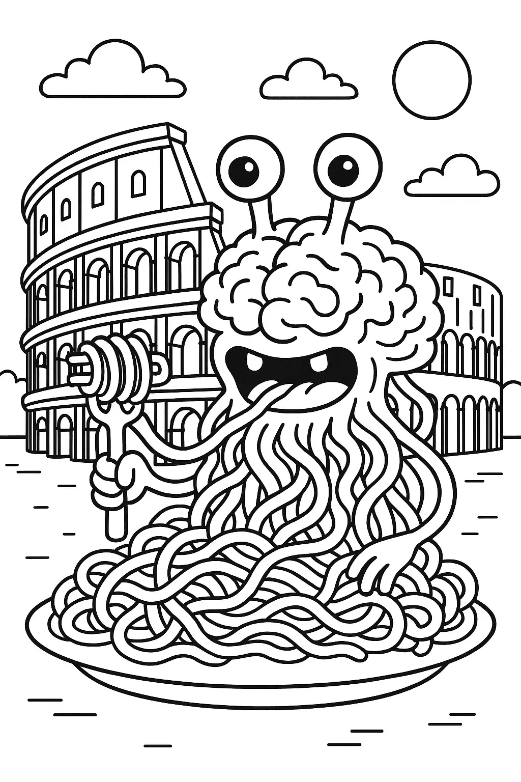Free Italian Brainrot Coloring Page Generator 44 Italian Brainrot Coloring Page To Download