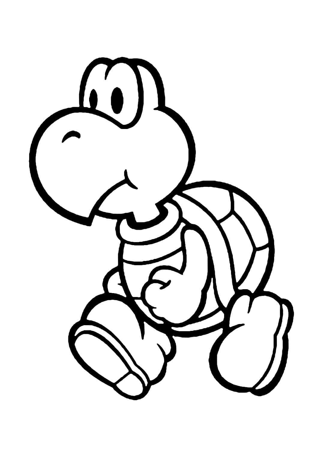Free Koopa Troopa Coloring Page Download Print Or Color Online For Free