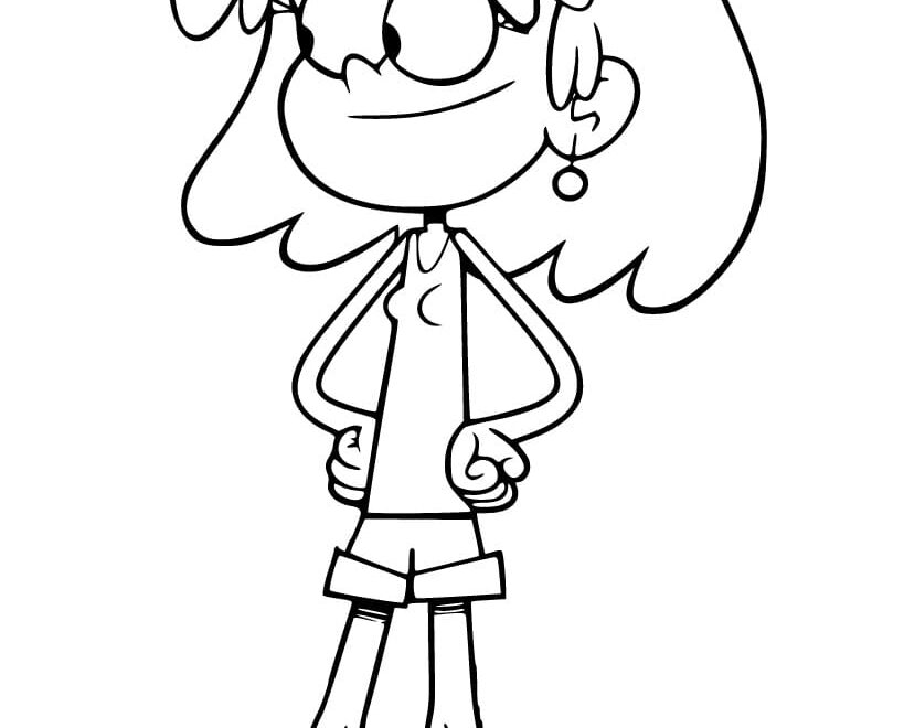Free Lori Loud Coloring Page Download Print Or Color Online For Free