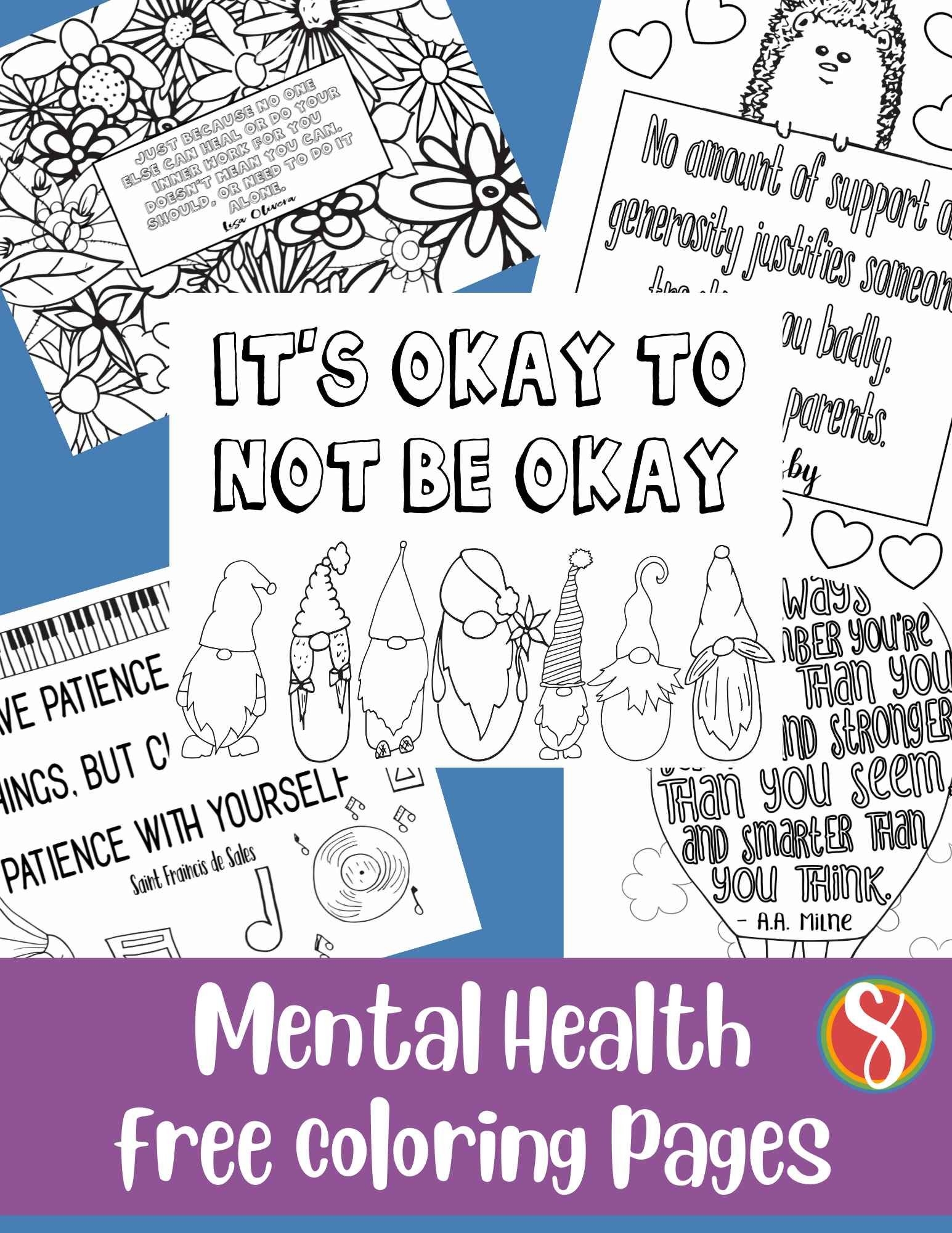 Free Mental Health Coloring Pages Stevie Doodles Free Mental Health Coloring Pages Stevie Doodles