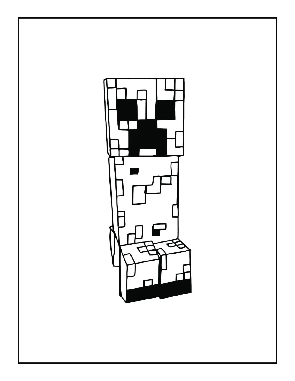 Free Minecraft Coloring Pages For Download Printable PDF Free Minecraft Coloring Pages For Download Printable PDF