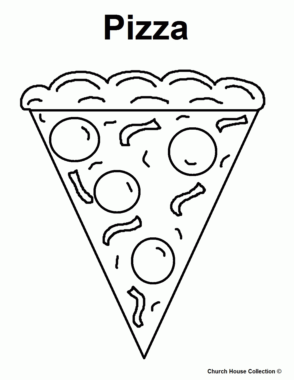 Free Pizza Coloring Pages Download Free Pizza Coloring Pages Png Images Free ClipArts On Clipart Library