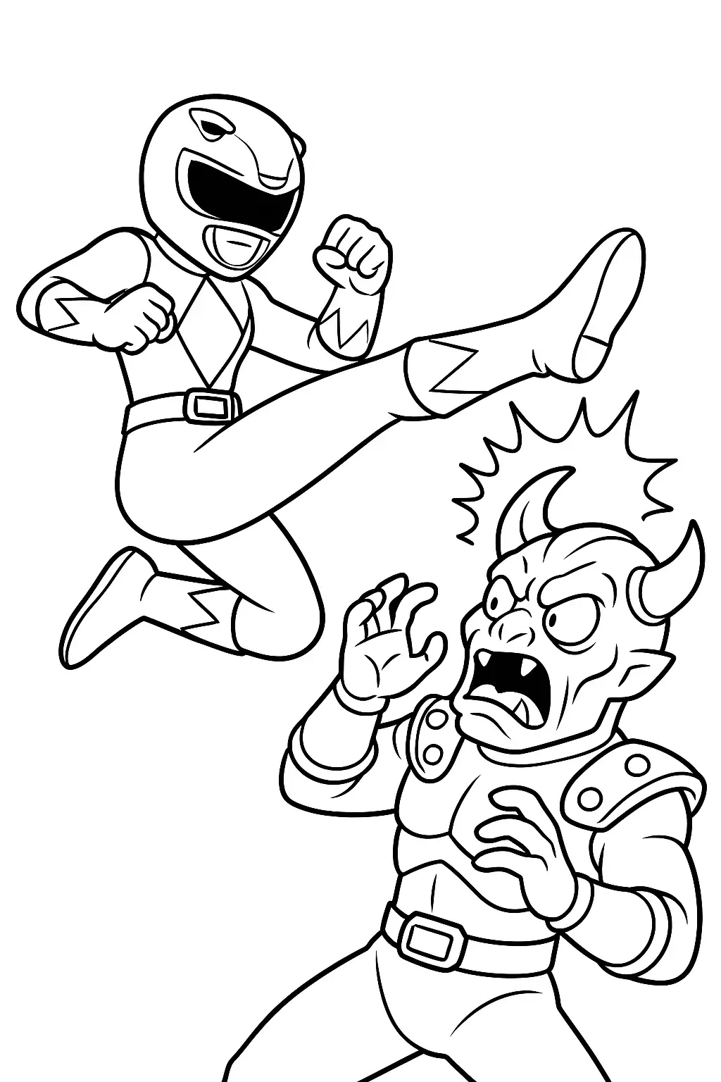 Power Rangers Red Ranger Coloring Pages Power Rangers Red Ranger Coloring Pages