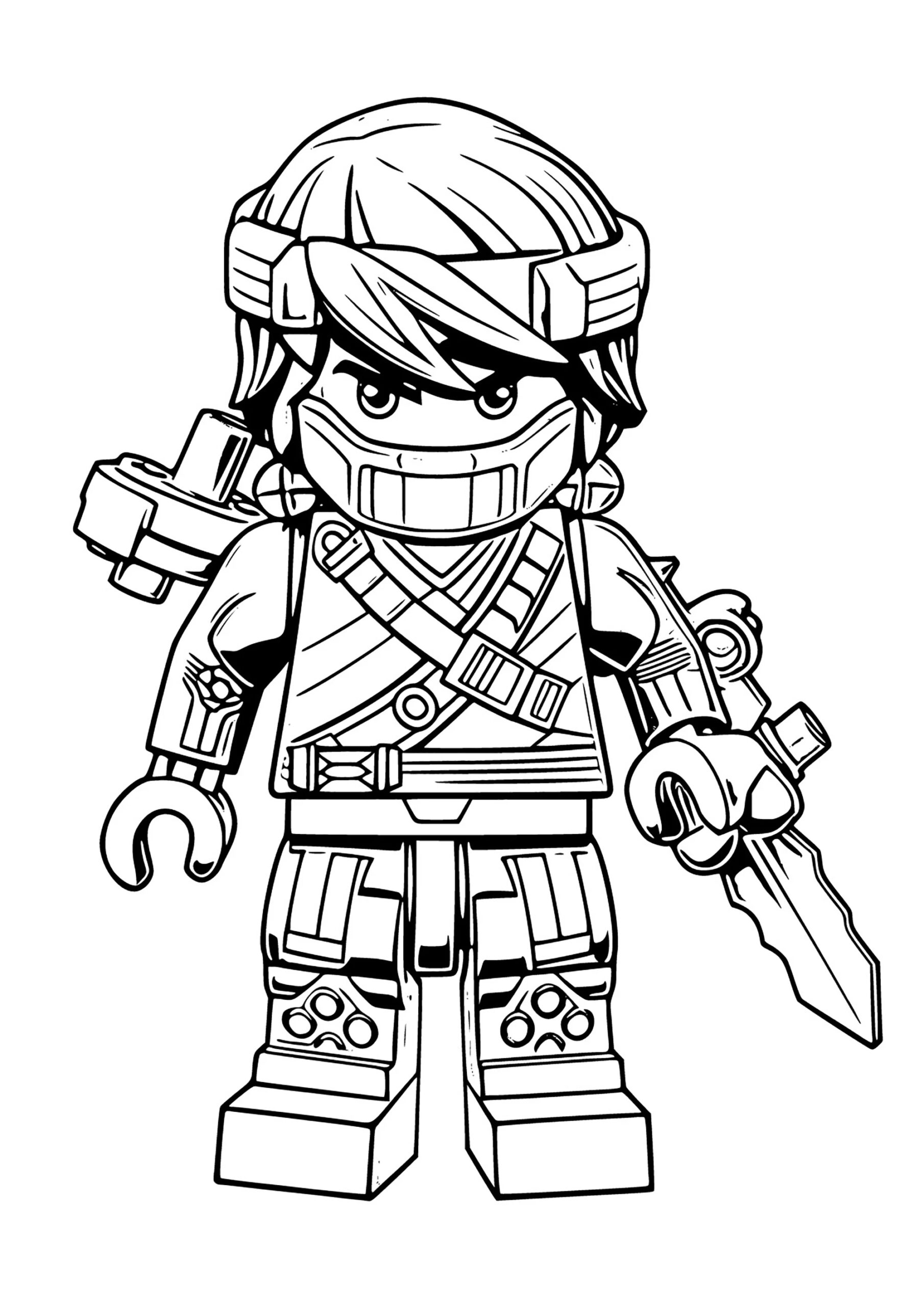 Free Printable Coloring Page Lego Ninjago Character Ninjago Coloring Pages Free Printable Coloring Page Lego Ninjago Character Ninjago Coloring Pages