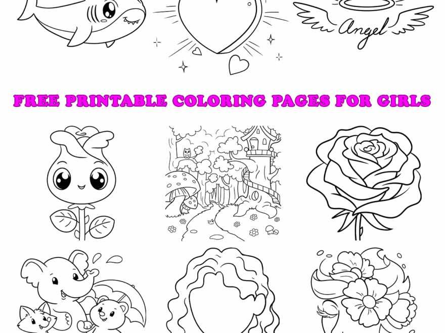 Free Printable Coloring Pages For Girls