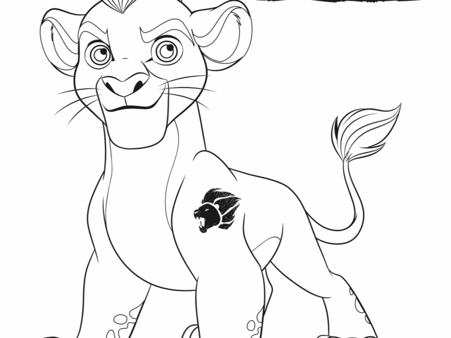 Free Printable Disney The Lion Guard Coloring Pages Activity Sheets Life Family Joy