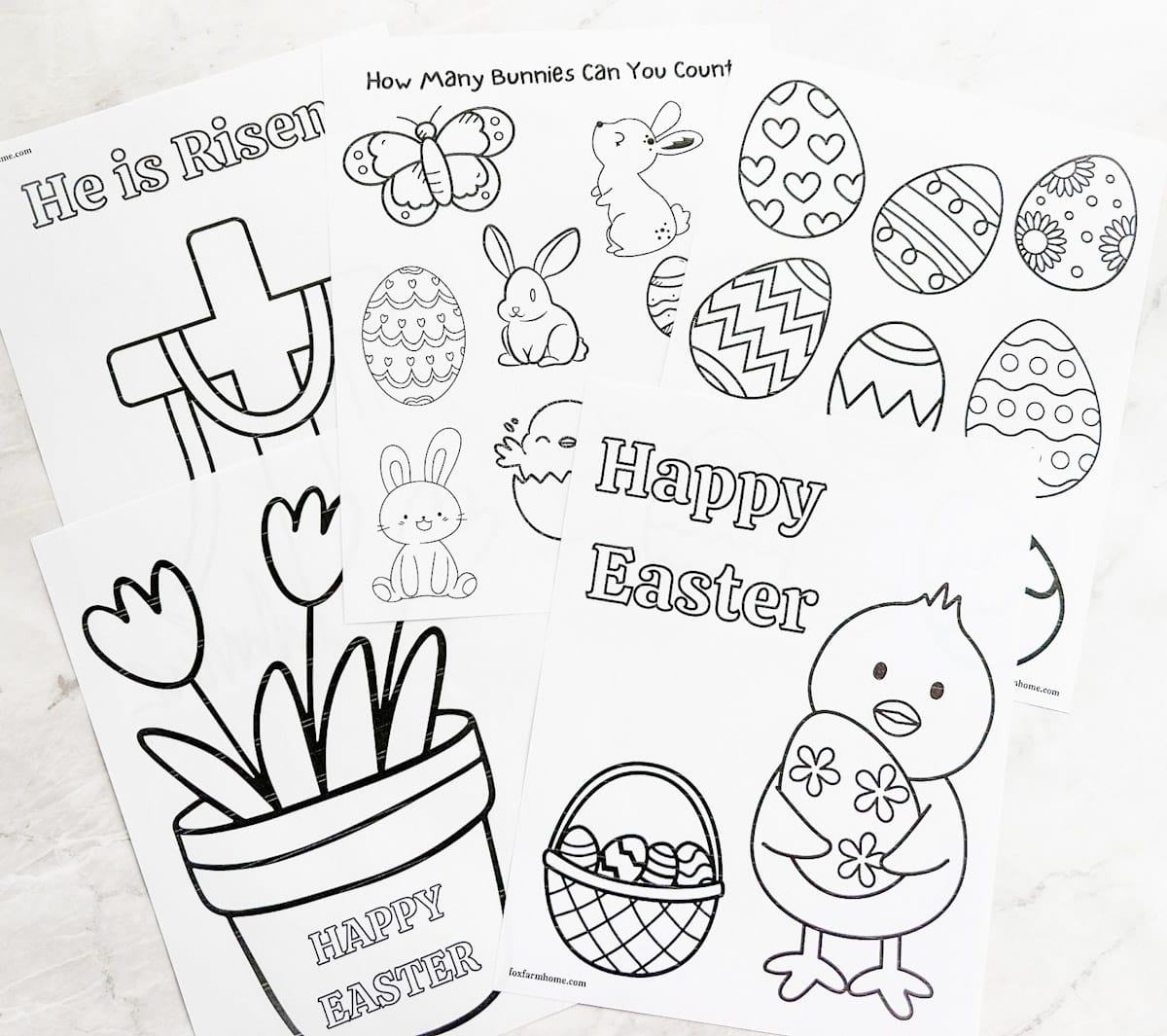 Printable Easter Coloring Pages For Kids Printable Easter Coloring Pages For Kids