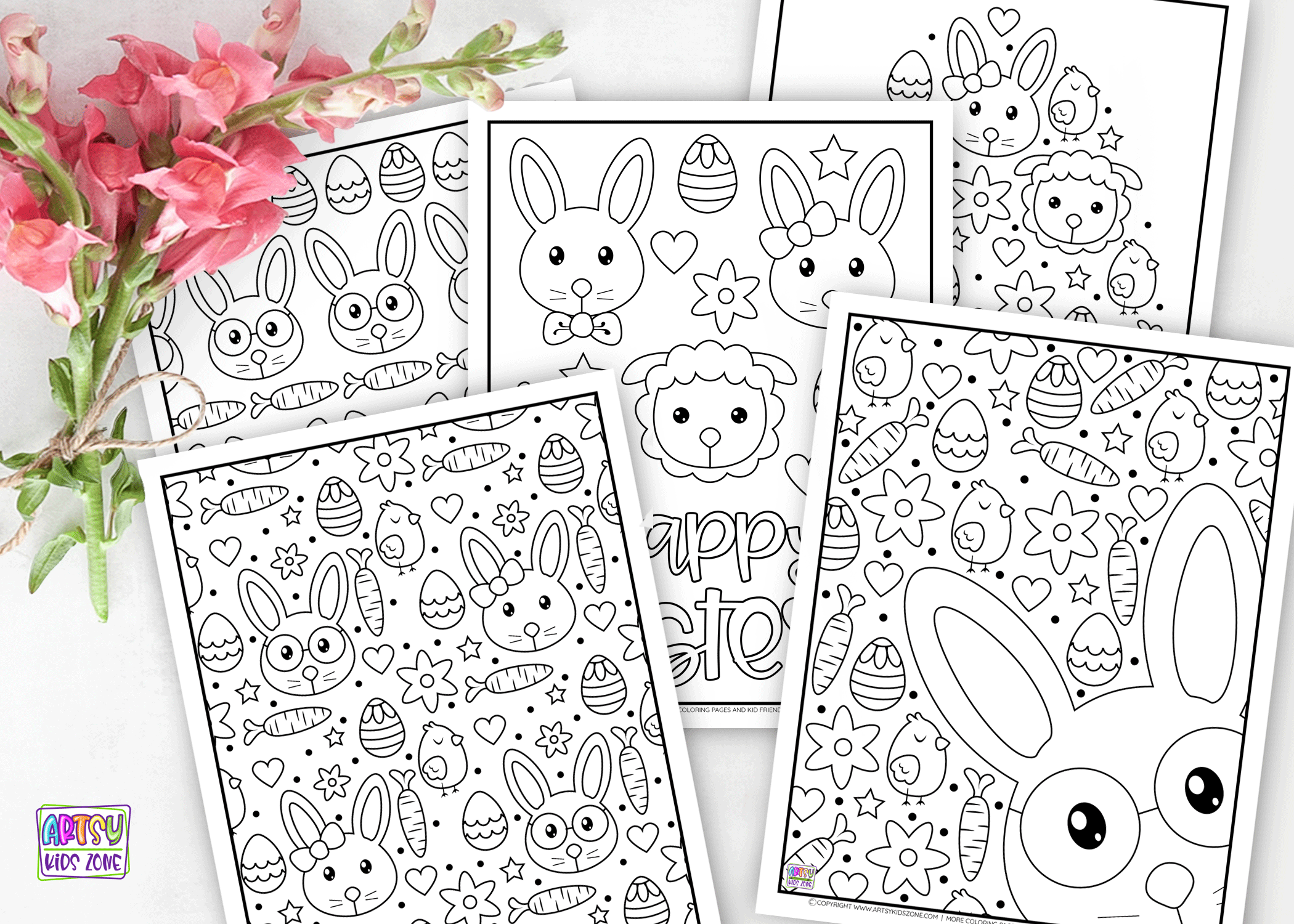 Free Printable Easter Coloring Pages Free Printable Easter Coloring Pages