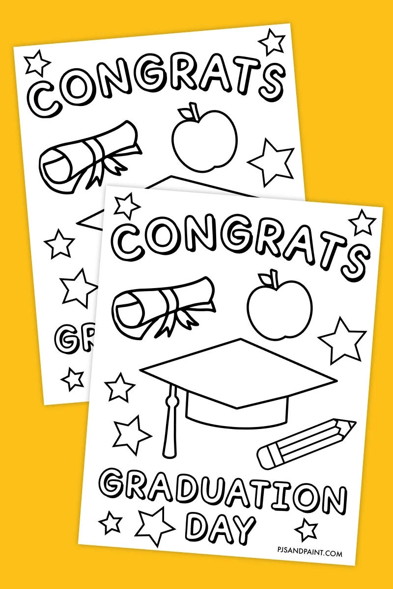 Free Printable Graduation Day Coloring Page Pjs And Paint Free Printable Graduation Day Coloring Page Pjs And Paint