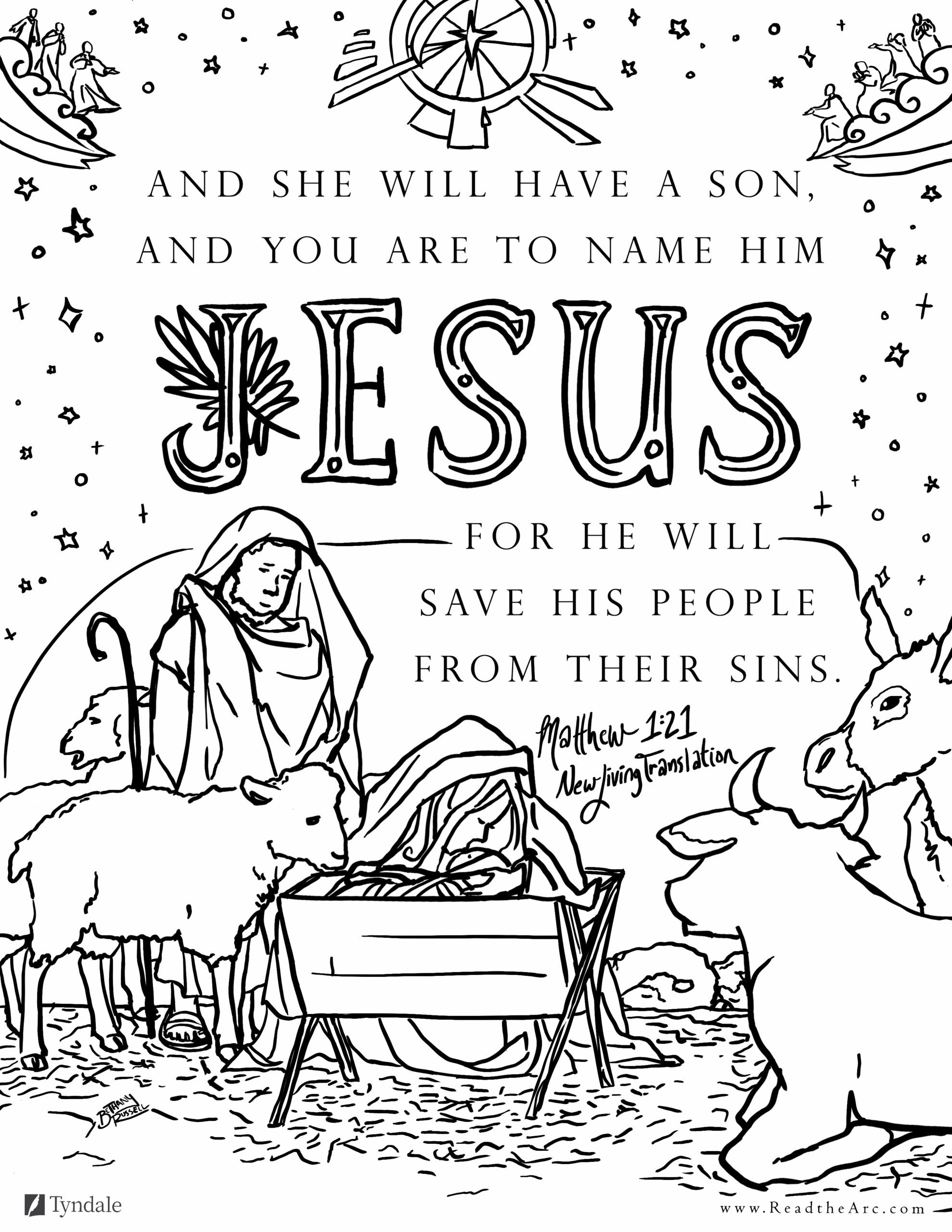 Free Printable Holiday Bible Verse Coloring Pages The Arc