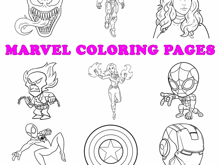 Free Printable Marvel Coloring Pages For Kids
