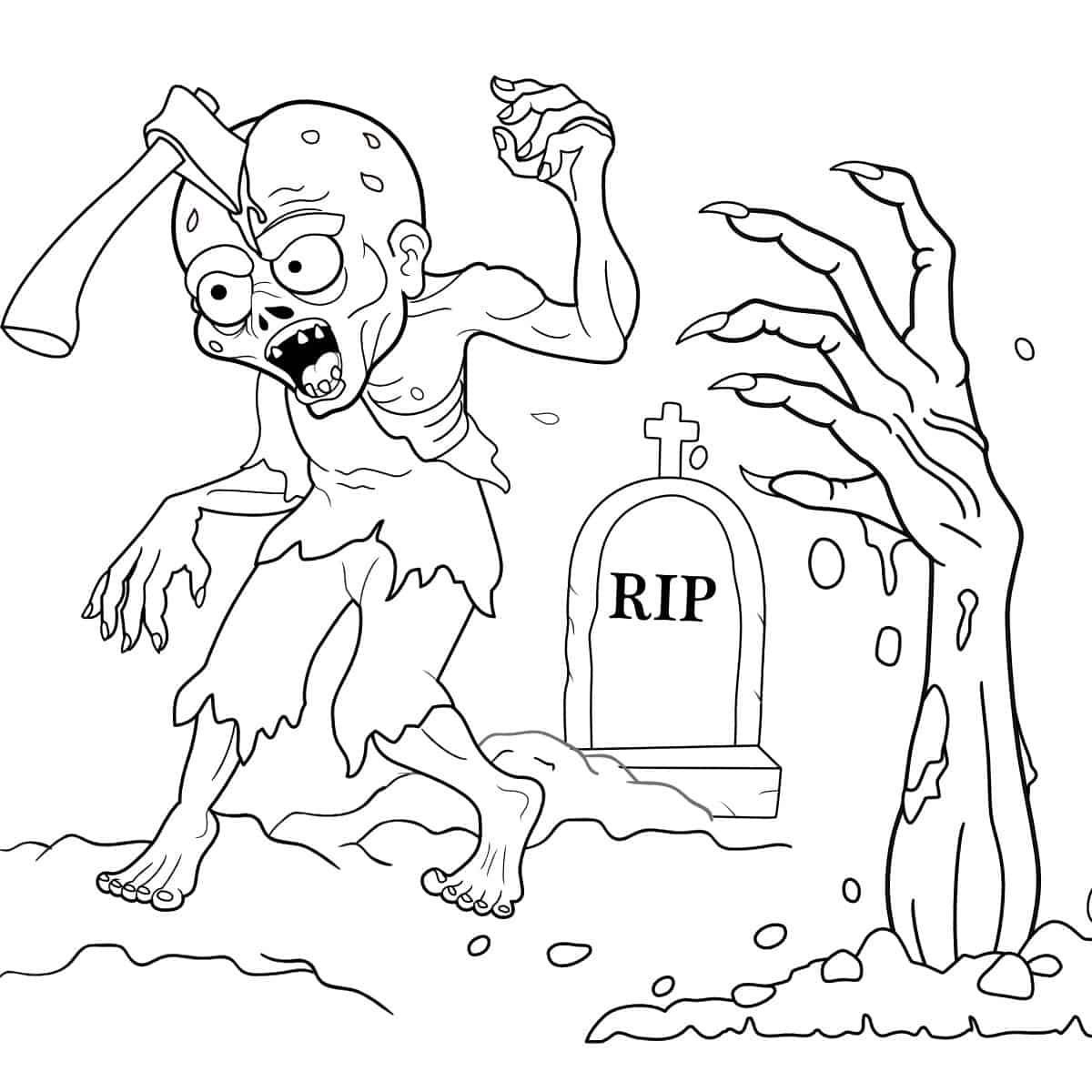 Free Zombie Coloring Pages Artsy Pretty Colors Free Zombie Coloring Pages Artsy Pretty Colors