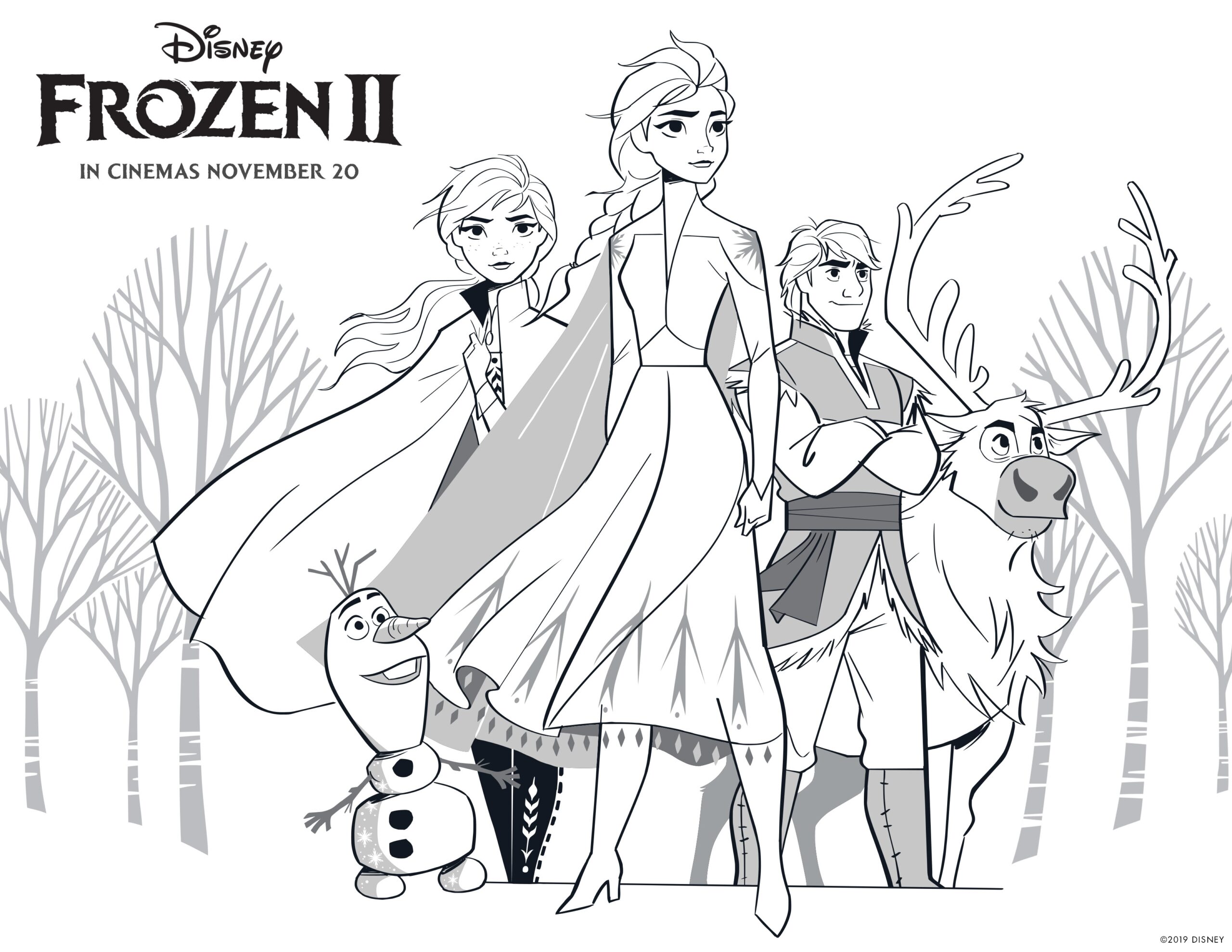 Frozen 2 Free Coloring Pages With Elsa Anna Olaf Kristoff Bruni And Nokk YouLoveIt Frozen 2 Free Coloring Pages With Elsa Anna Olaf Kristoff Bruni And Nokk YouLoveIt