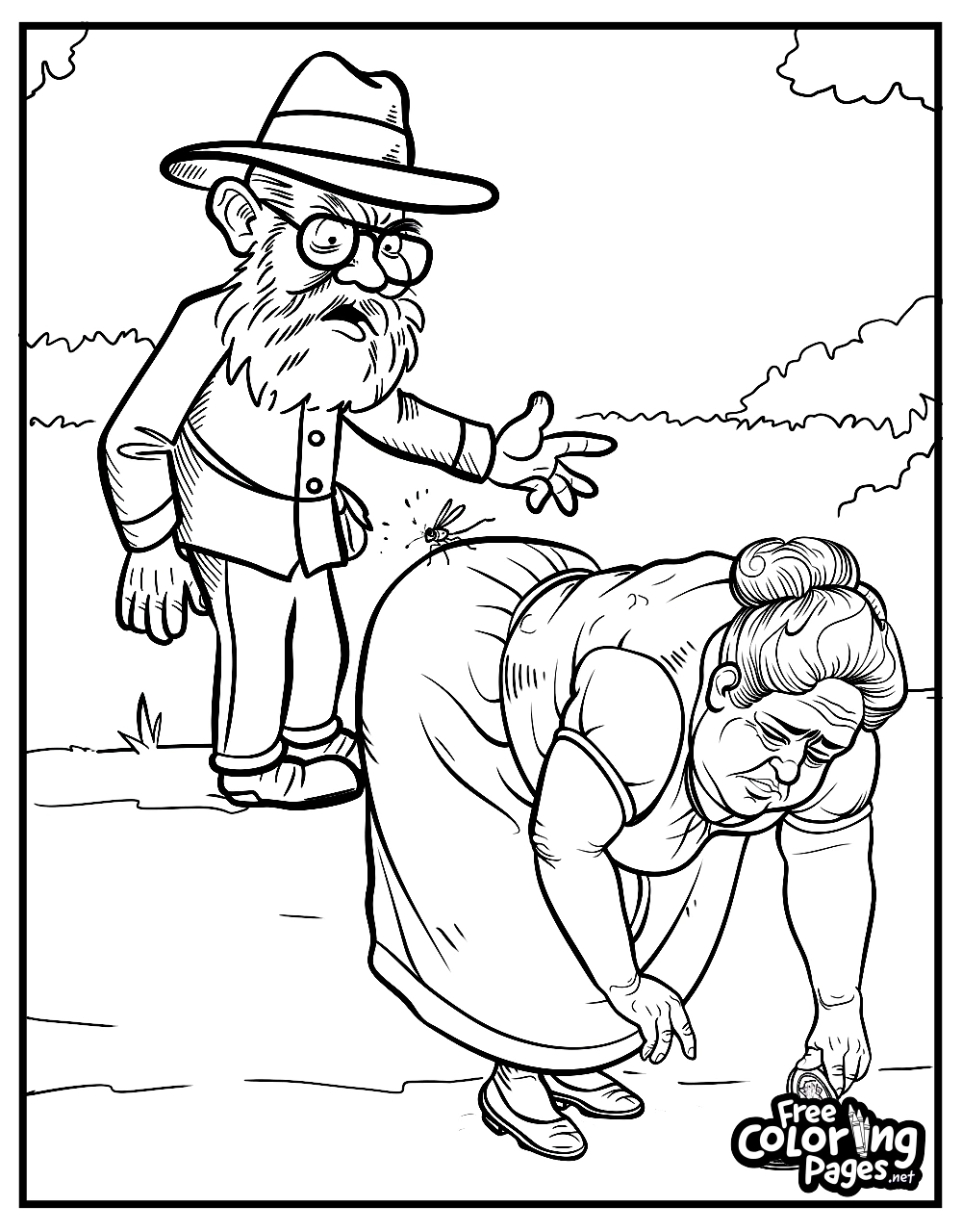 Funny Adult Coloring Pages Free Coloring Pages