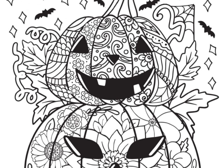 Get 13 Jack O Lantern Coloring Pages Free Halloween Printables