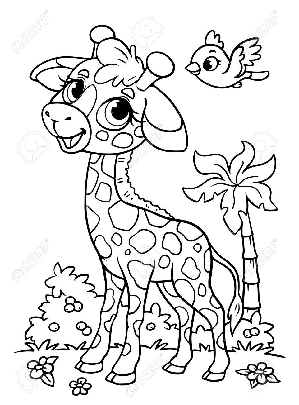 Giraffe Little Kid Coloring Book Black And White Outline Zoo Animals Of Africa Illustration For Children Coloring Book Cartoon Characters Isolated Royalty Free SVG Cliparts Vectors And Stock Illustration Image 168667650 Giraffe Little Kid Coloring Book Black And White Outline Zoo Animals Of Africa Illustration For Children Coloring Book Cartoon Characters Isolated Royalty Free SVG Cliparts Vectors And Stock Illustration Image 168667650
