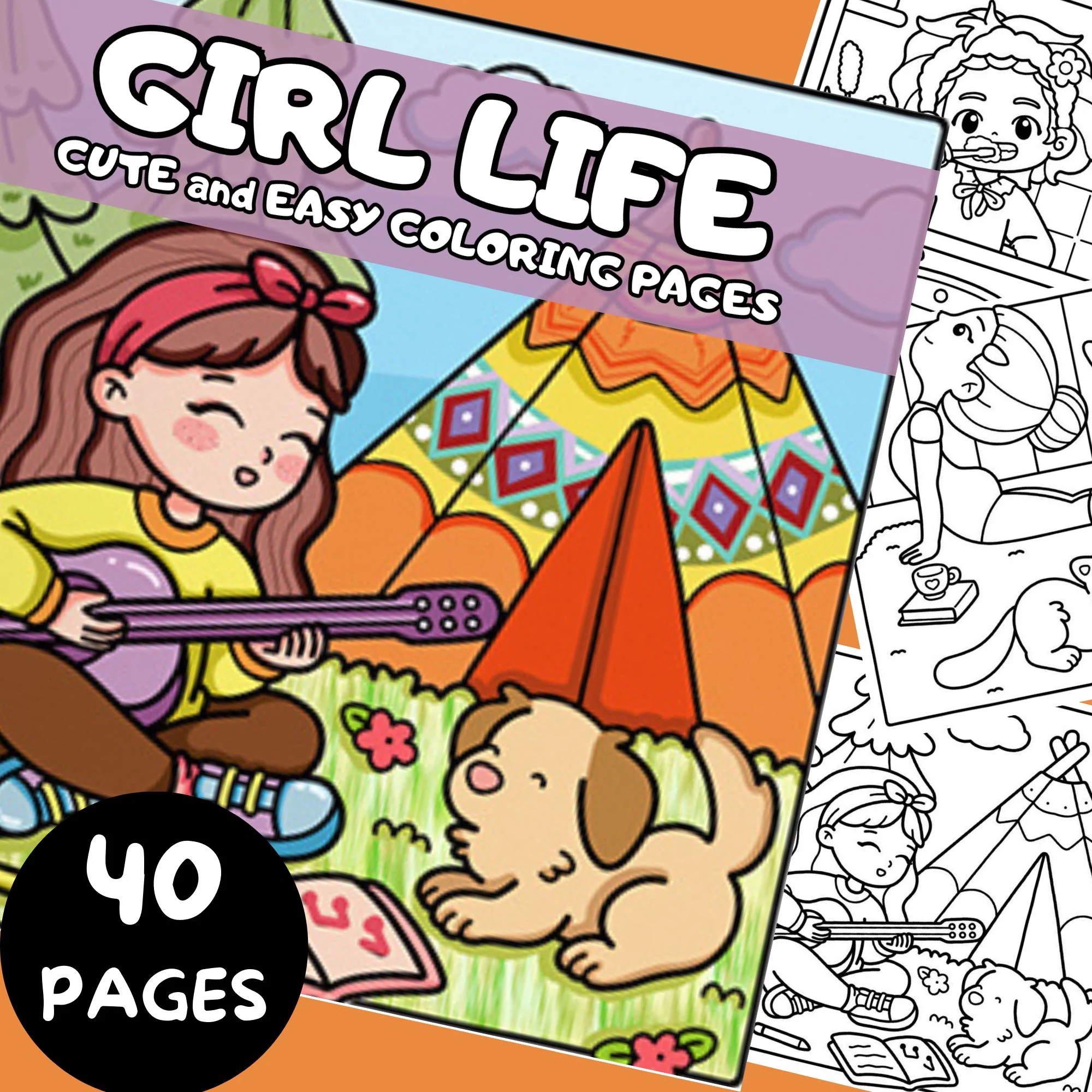 Printable Coloring Pages For Girls Easy Printable Coloring Pages For Girls Easy