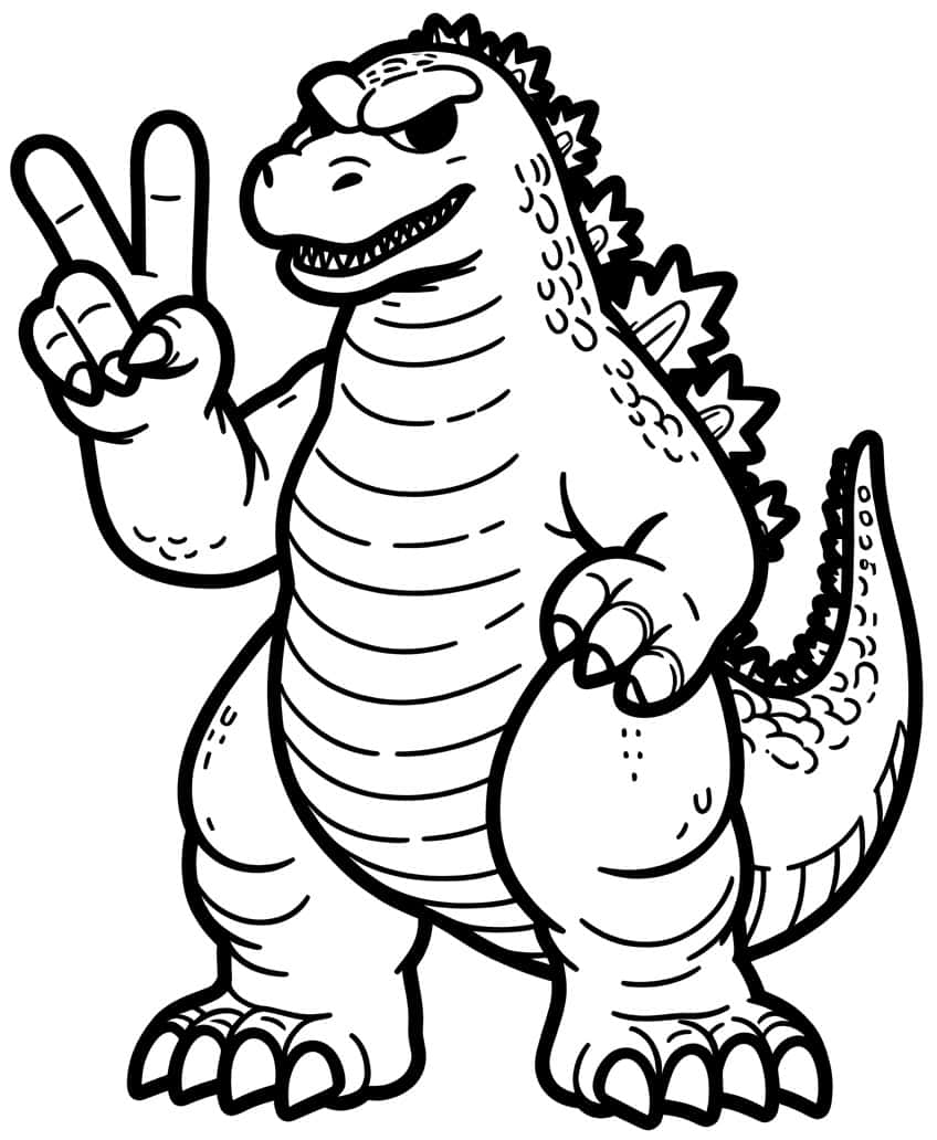 Godzilla Coloring Pages 28 Monstrous Coloring Sheets Godzilla Coloring Pages 28 Monstrous Coloring Sheets