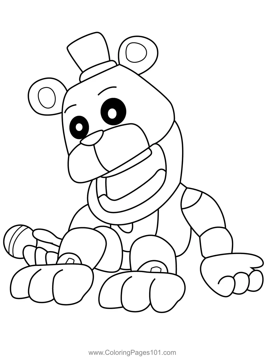 Golden Freddy FNAF Coloring Page For Kids Free Five Nights At Freddy s Printable Coloring Pages Online For Kids ColoringPages101 Coloring Pages For Kids Golden Freddy FNAF Coloring Page For Kids Free Five Nights At Freddy s Printable Coloring Pages Online For Kids ColoringPages101 Coloring Pages For Kids