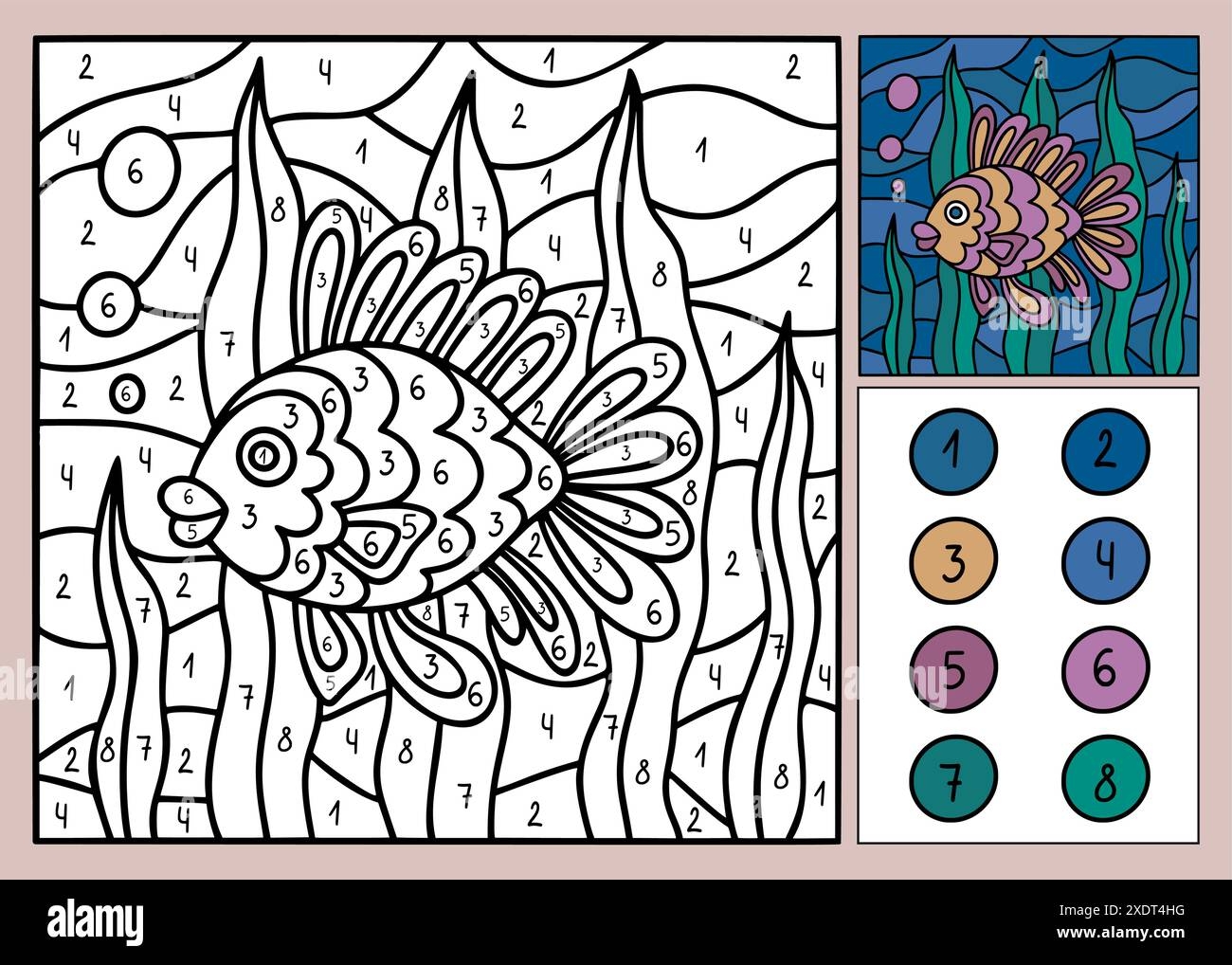 Goldfish Number Stock Vector Images Alamy Goldfish Number Stock Vector Images Alamy