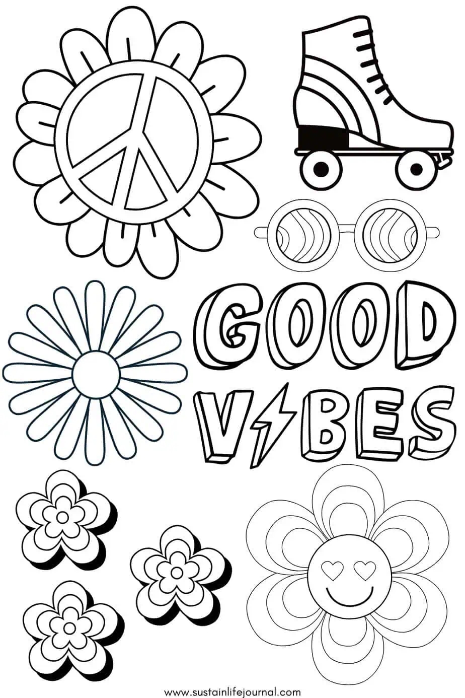 Aesthetic Coloring Pages Printable Aesthetic Coloring Pages Printable