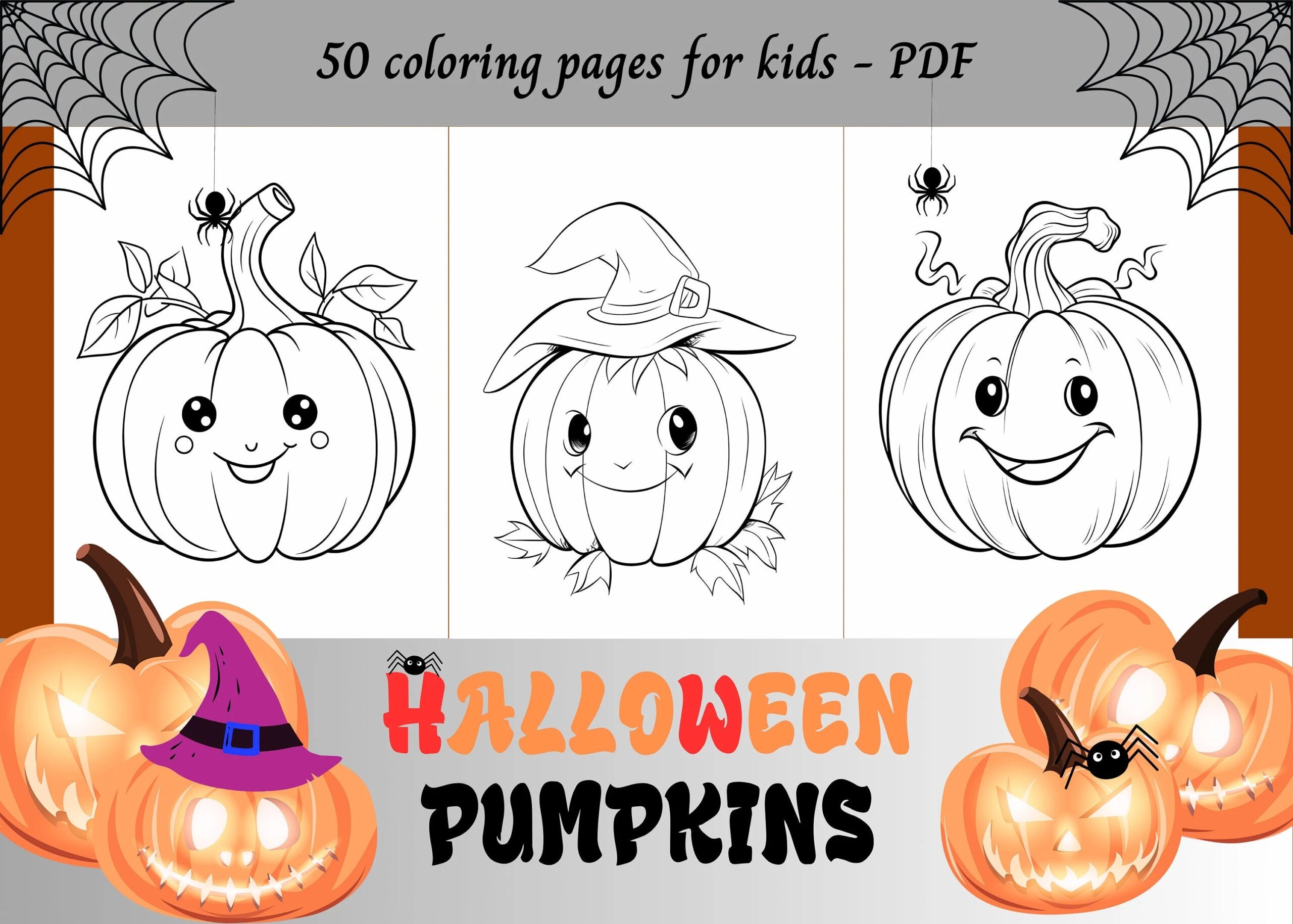 Halloween Pumpkin Coloring Pages