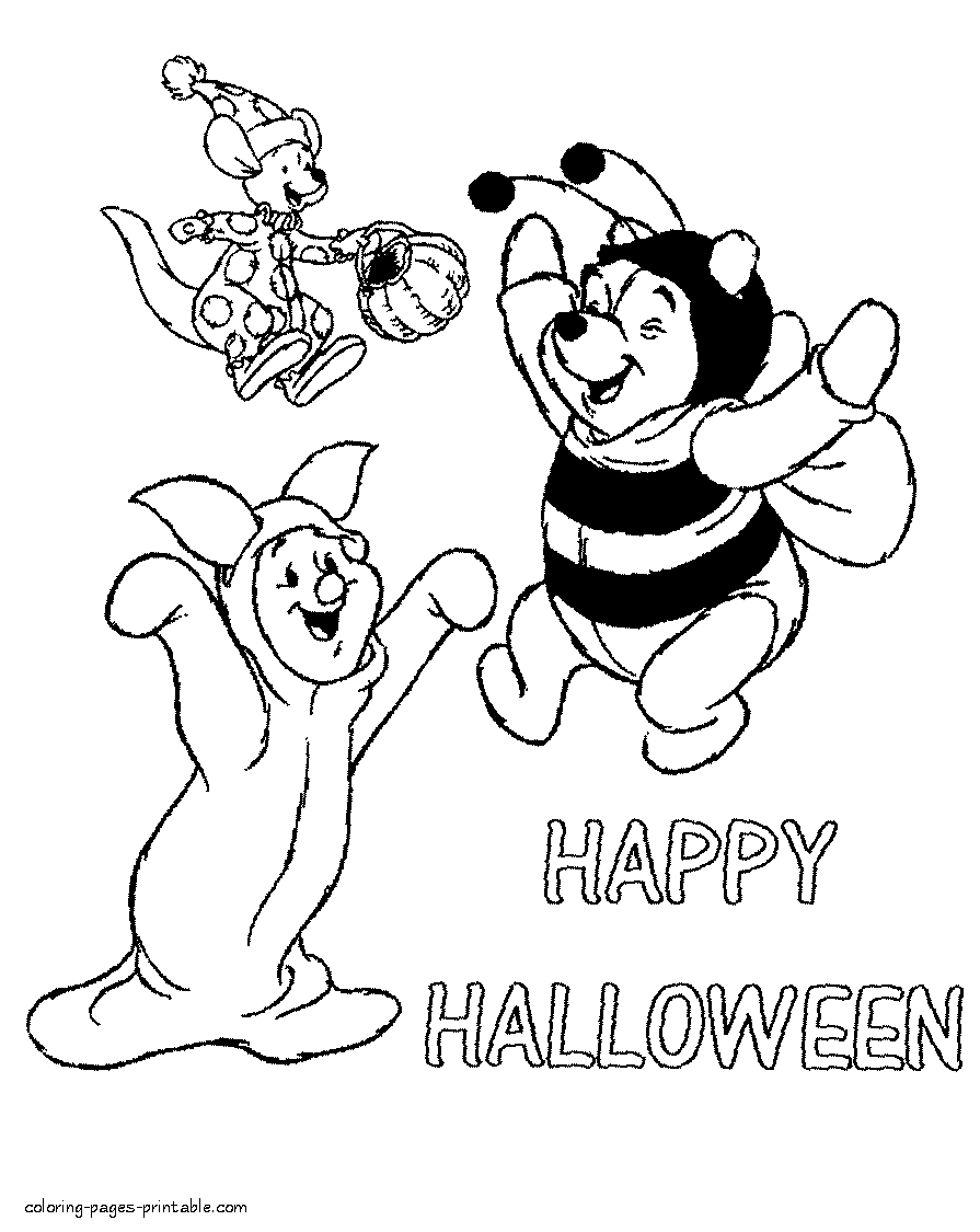 Happy Halloween Coloring Pages COLORING PAGES PRINTABLE COM Happy Halloween Coloring Pages COLORING PAGES PRINTABLE COM