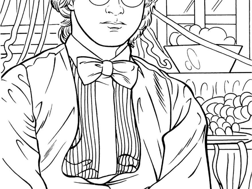Harry In Harry Potter And The Goblet Of Fire Harry Potter Coloring Pages