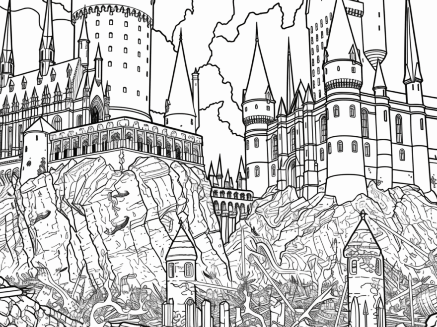 Harry Potter For Adults Coloring Pages Free Printable
