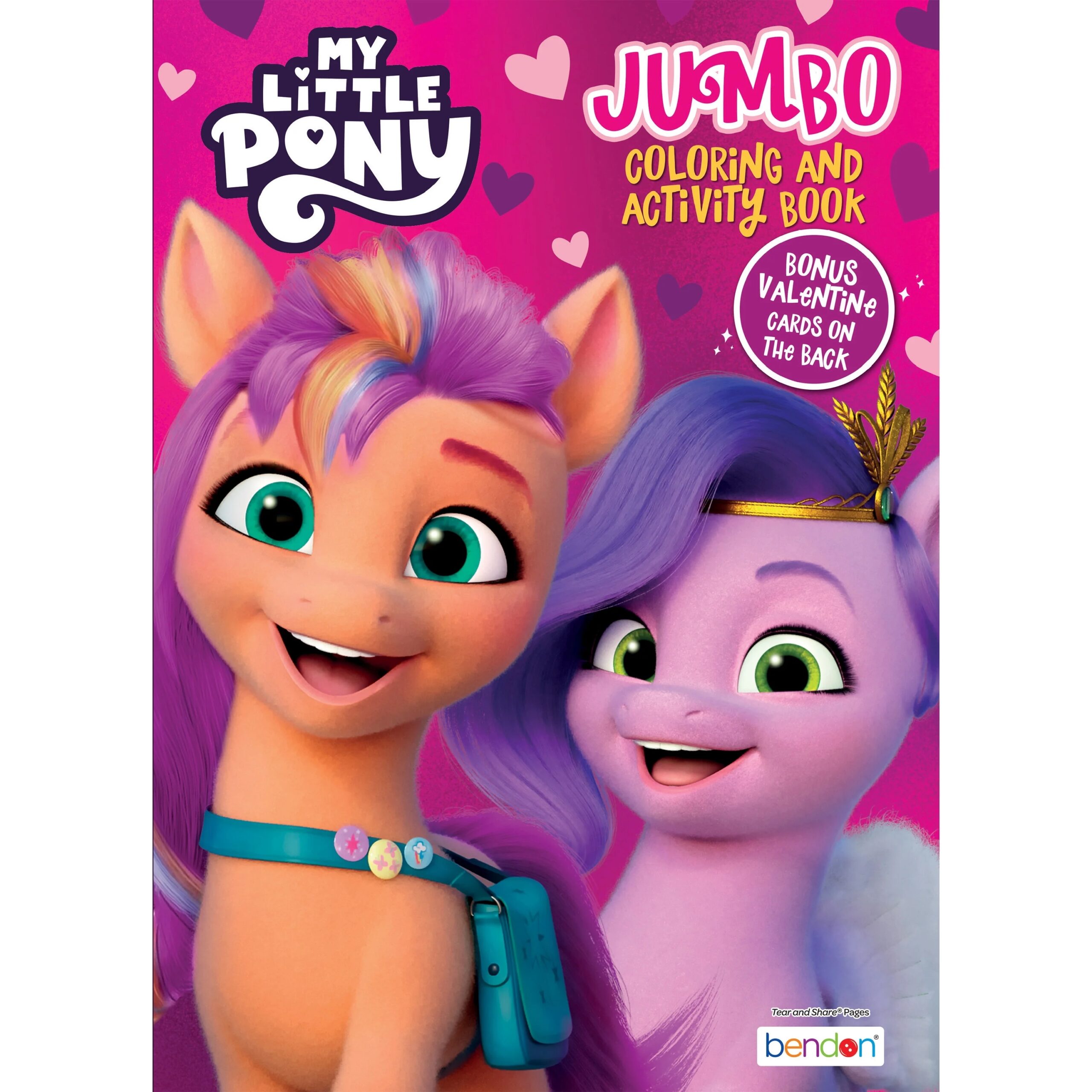 Hasbro My Little Pony 64 Page Valentines Day Coloring Book Desertcart INDIA