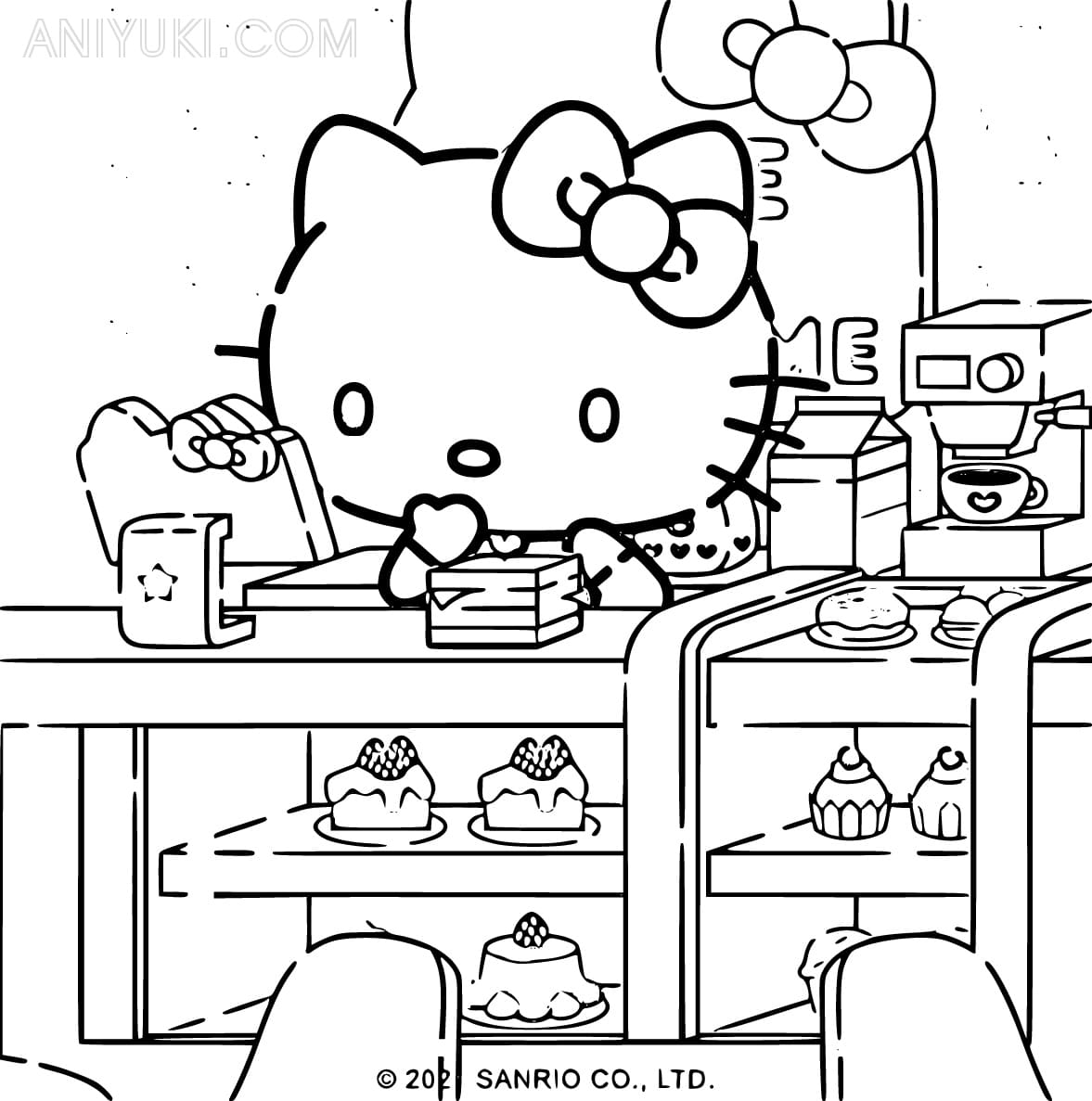 Hello Kitty Coloring Pages Free Coloring Pages Hello Kitty Coloring Pages Free Coloring Pages