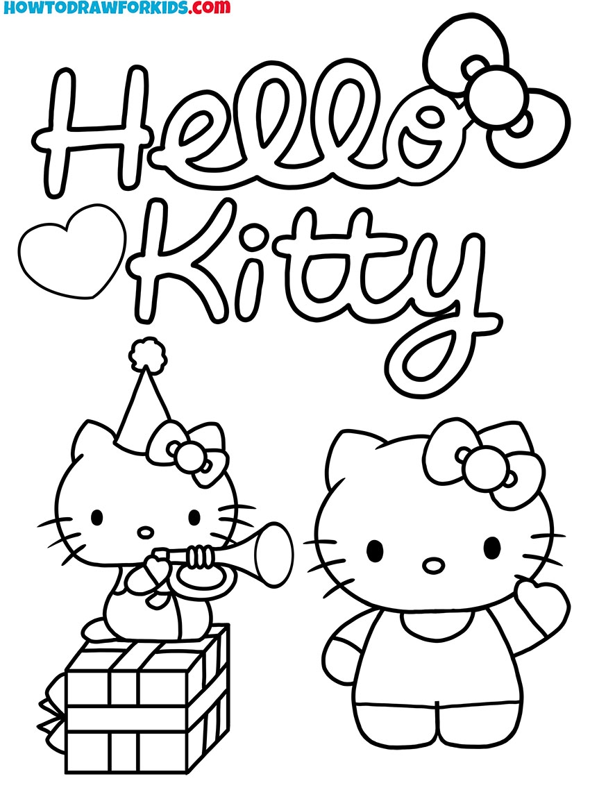 Hello Kitty Coloring Pages Free Printables Hello Kitty Coloring Pages Free Printables