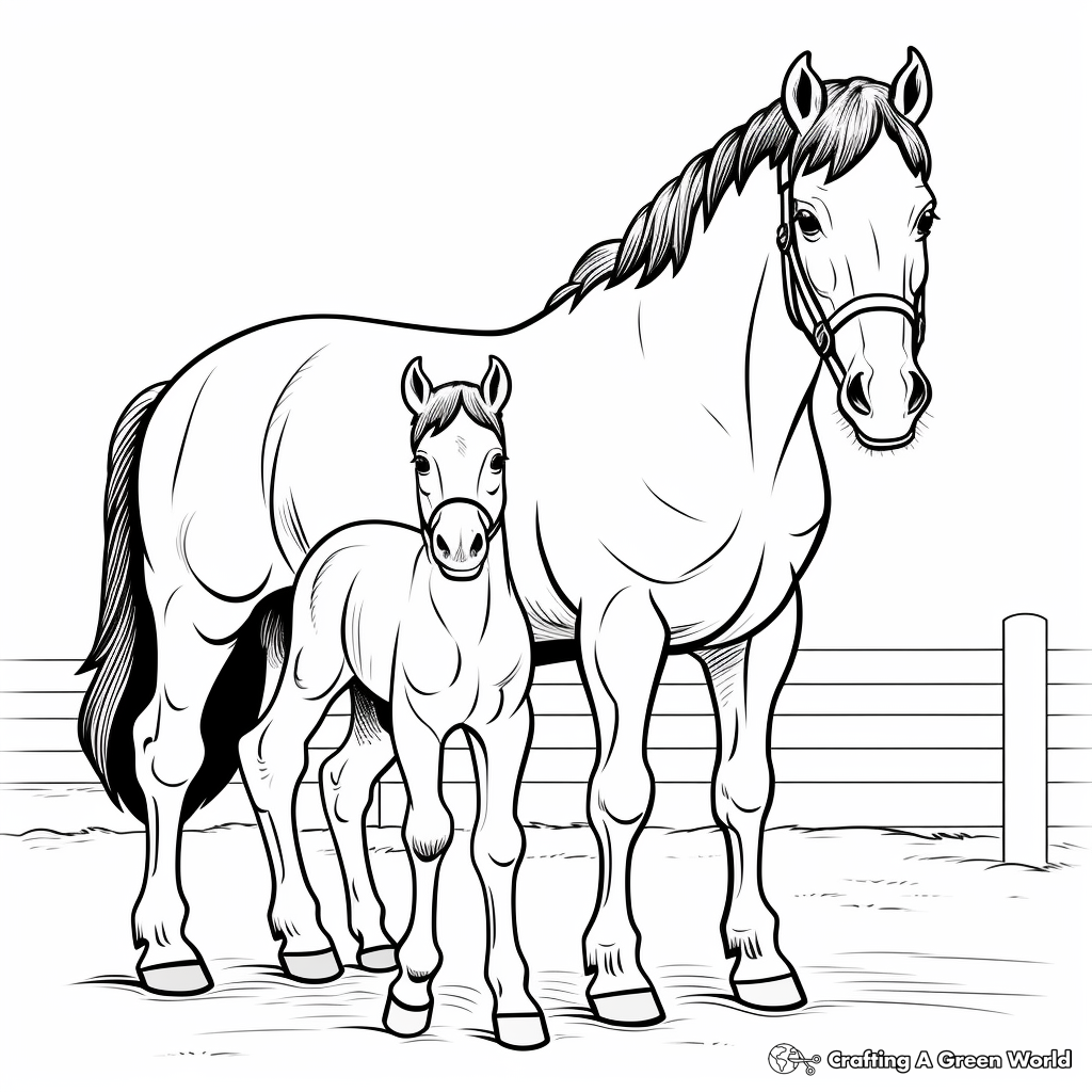 Toddler Horse Coloring Pages Toddler Horse Coloring Pages