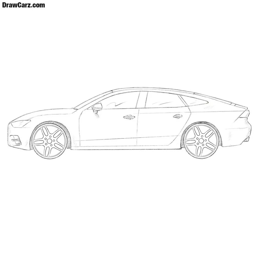 Audi Car Coloring Pages With Name Audi Car Coloring Pages With Name