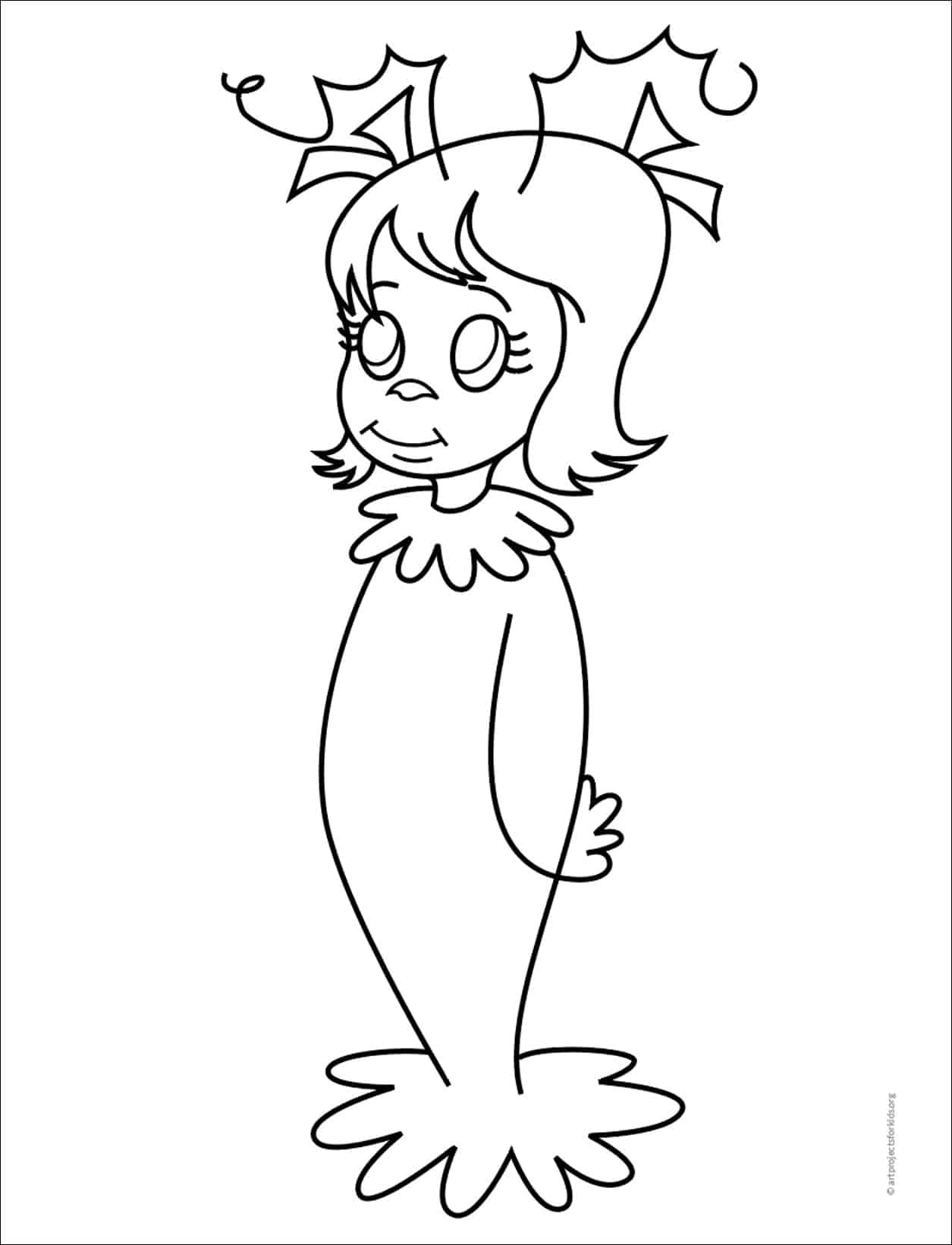 How To Draw Cindy Lou Who Step by Step Art Lesson For Kids How To Draw Cindy Lou Who Step by Step Art Lesson For Kids