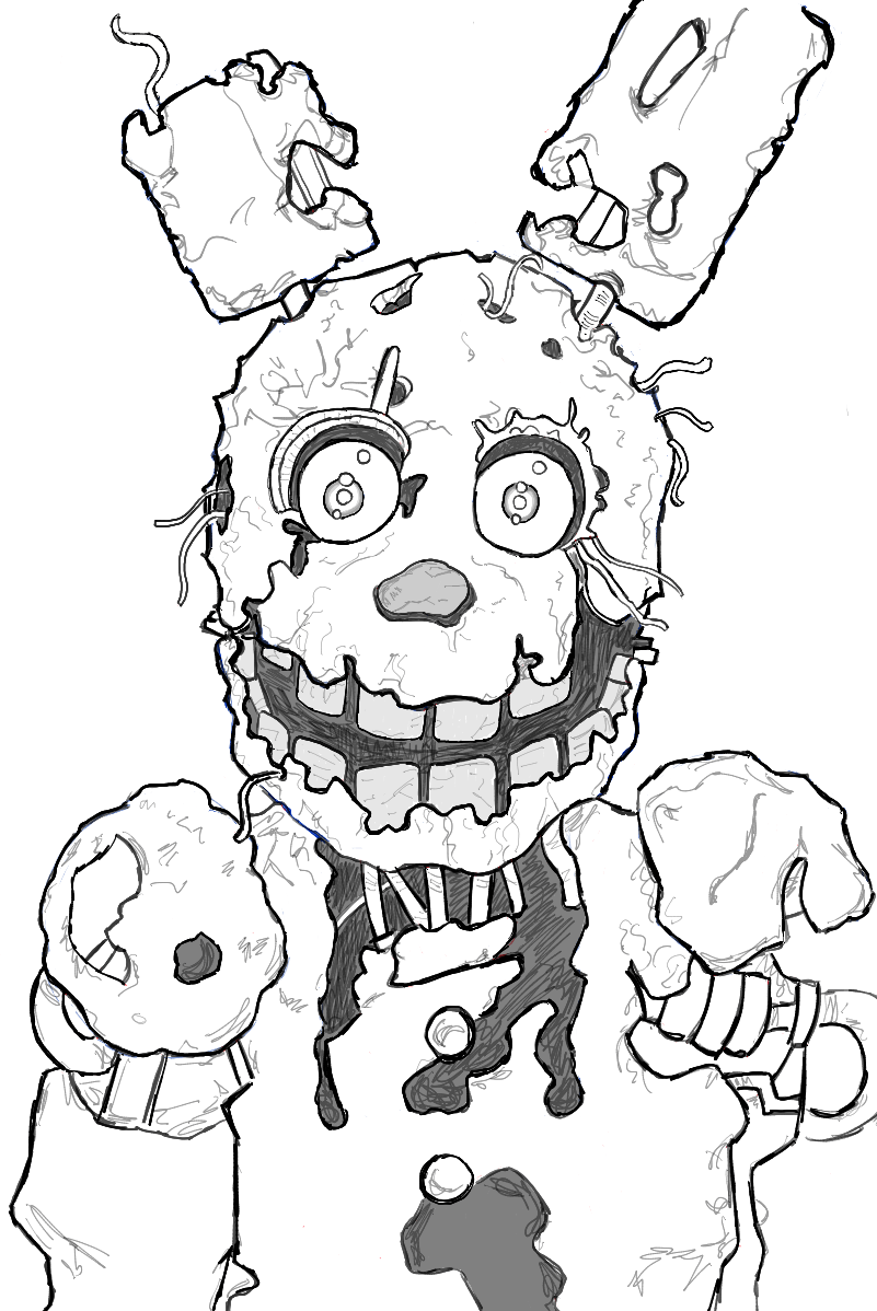 How To Draw Springtrap From Five Nights At Freddy s 3 Step By Step Drawing Tutorial How To Draw Step By Step Drawing Tutorials How To Draw Springtrap From Five Nights At Freddy s 3 Step By Step Drawing Tutorial How To Draw Step By Step Drawing Tutorials